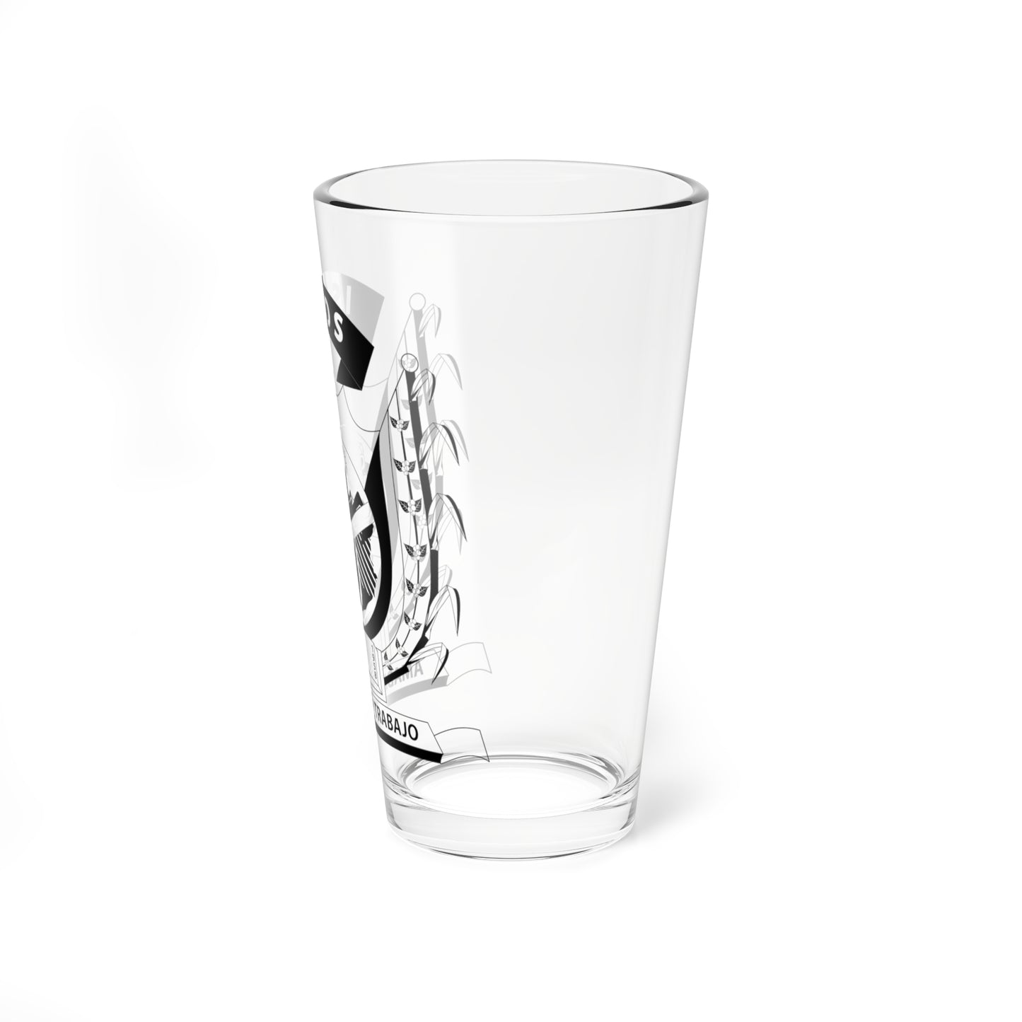 Sello de Isnos (Colombia) (Coat of Arms) Pint Glass 16oz
