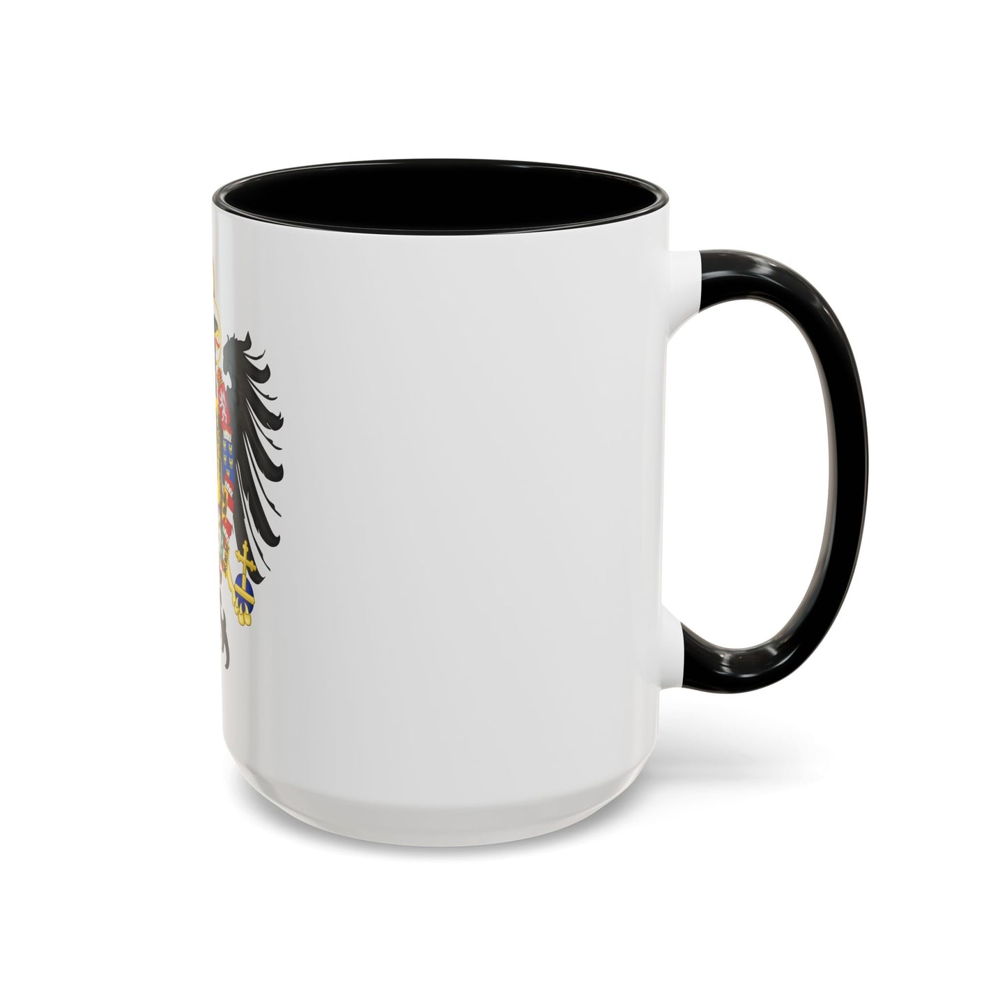Middle Coat of Arms of Francis II, Holy Roman Emperor (1804-1806) - Accent Coffee Mug