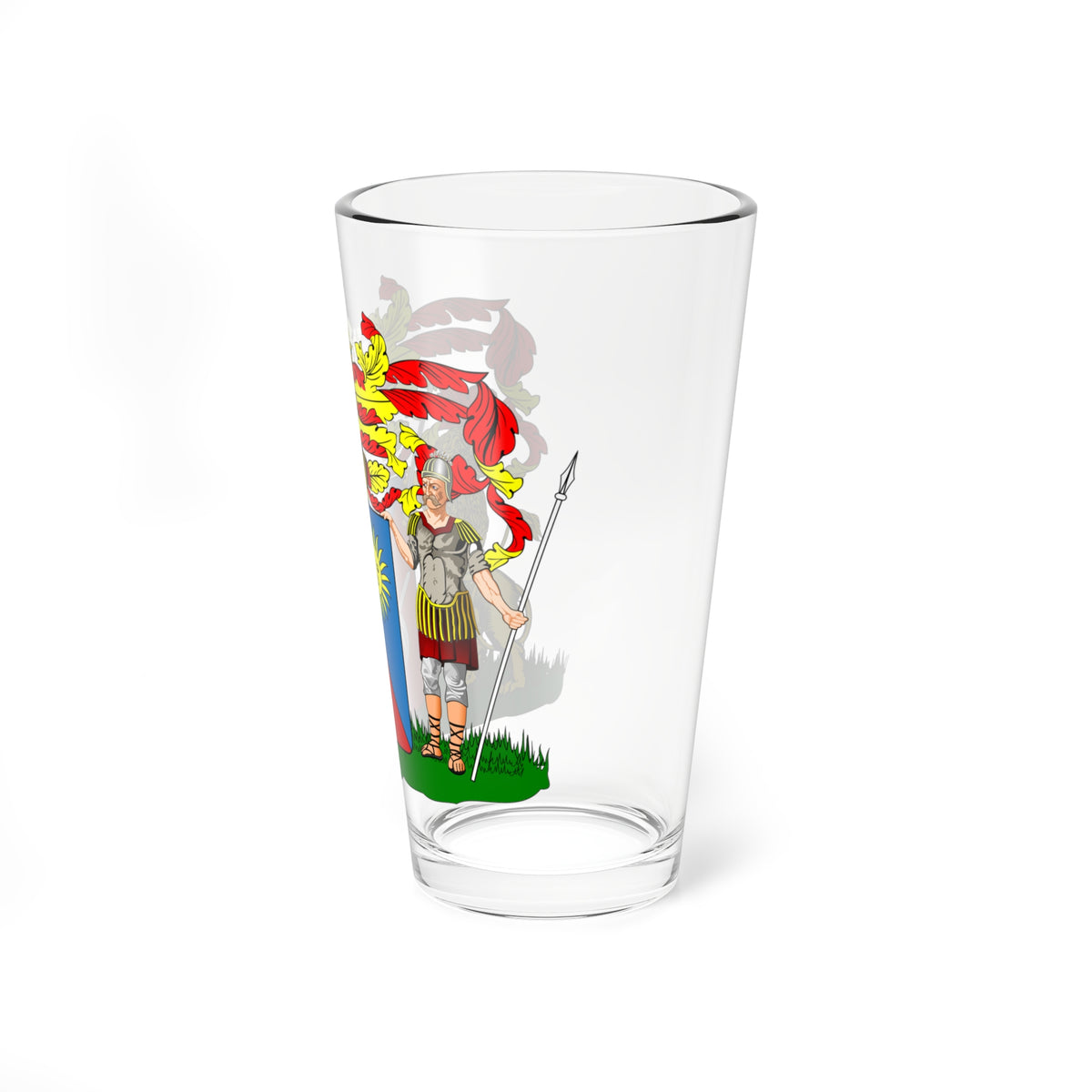 RU COA Osorgin (Russia) (Coat of Arms) Pint Glass 16oz