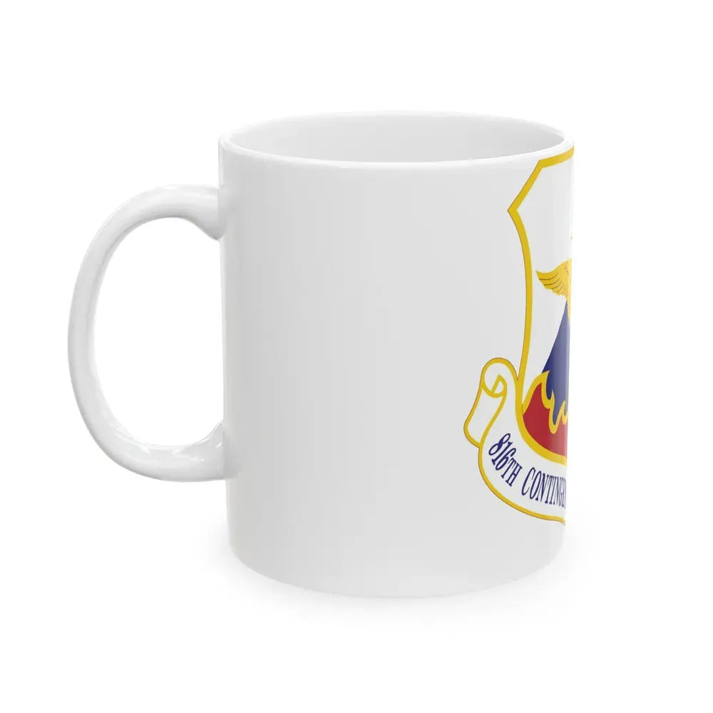 816th Contingency Response Group (U.S. Air Force) White Coffee Mug - Go Mug Yourself