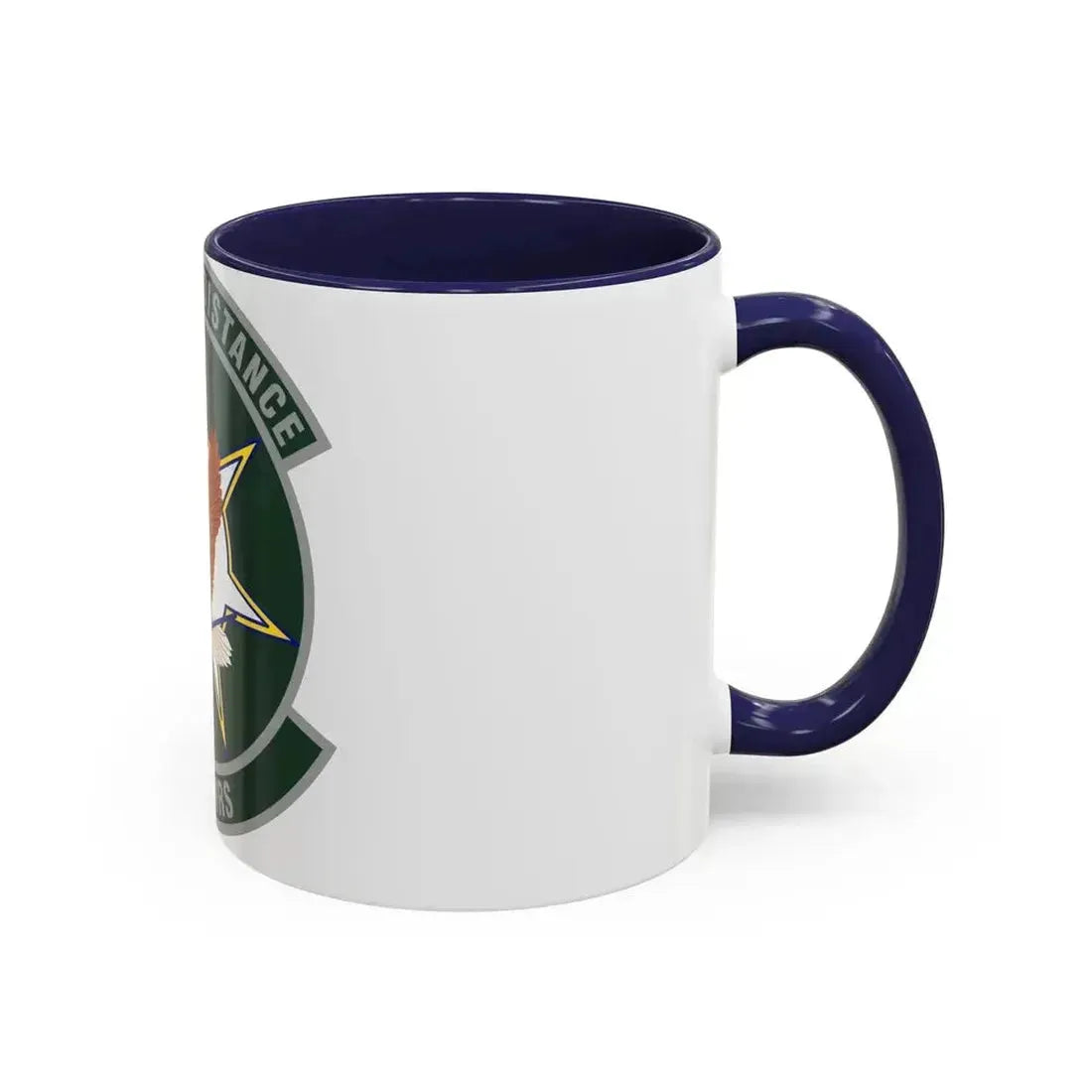816th Global Mobility Readiness Squadron (U.S. Air Force) Accent Coffee Mug - Go Mug Yourself