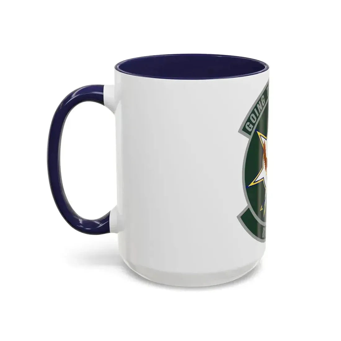 816th Global Mobility Readiness Squadron (U.S. Air Force) Accent Coffee Mug - Go Mug Yourself