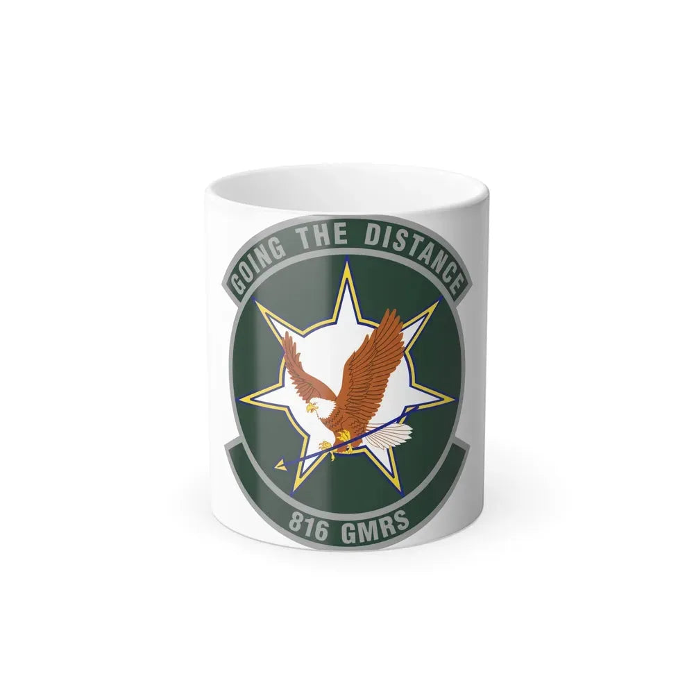 816th Global Mobility Readiness Squadron (U.S. Air Force) Color Changing Coffee Mug 11oz - Go Mug Yourself