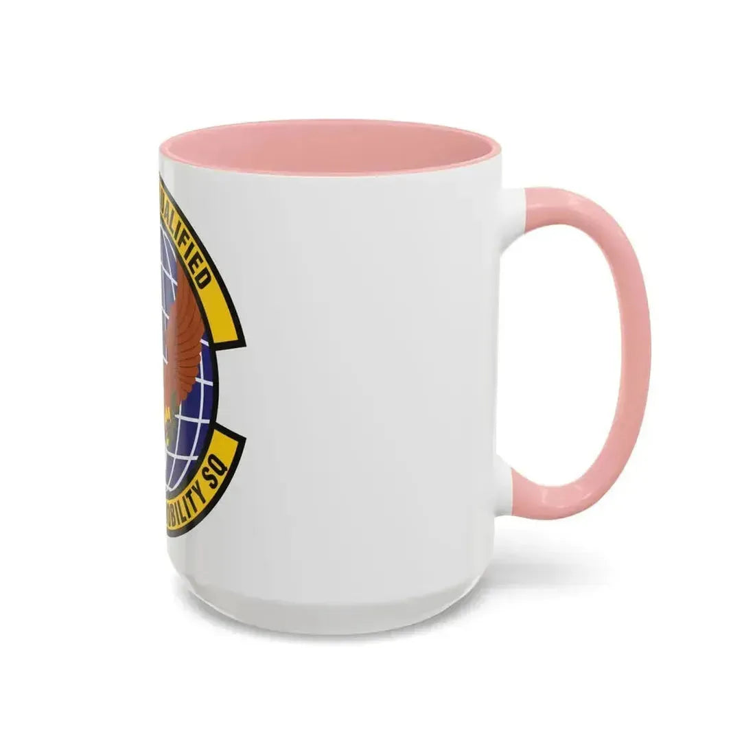 816th Global Mobility Squadron (U.S. Air Force) Accent Coffee Mug - Go Mug Yourself