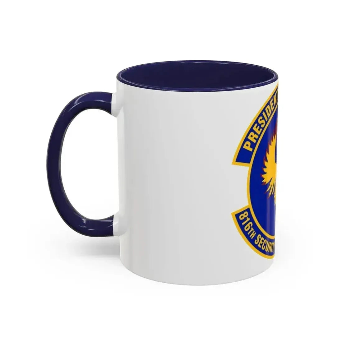 816th Security Forces Squadron (U.S. Air Force) Accent Coffee Mug - Go Mug Yourself