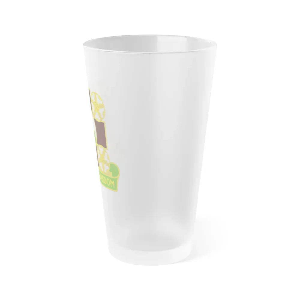 817 Evacuation Hospital (U.S. Army) Frosted Pint Glass 16oz - Go Mug Yourself