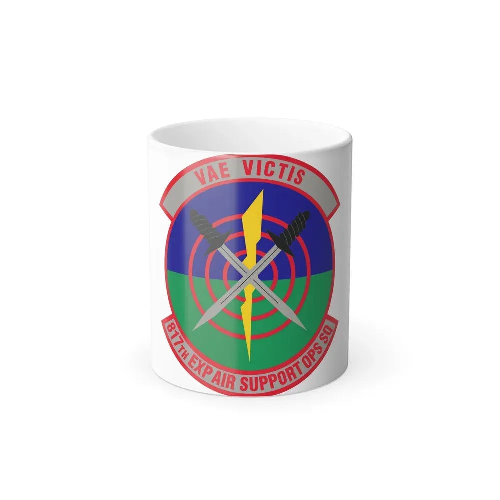 817th Expeditionary Air Support Operations Squadron (U.S. Air Force) Color Changing Coffee Mug 11oz - Go Mug Yourself