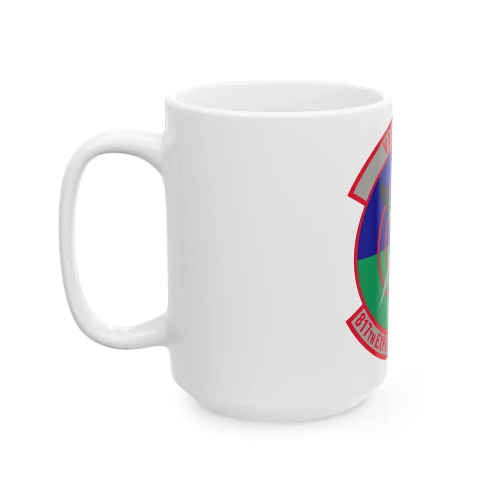817th Expeditionary Air Support Operations Squadron (U.S. Air Force) White Coffee Mug - Go Mug Yourself