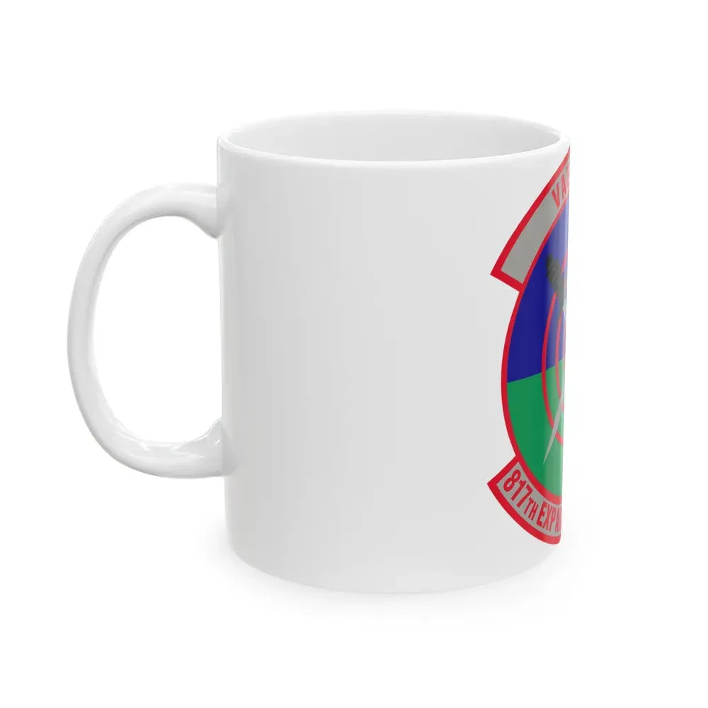 817th Expeditionary Air Support Operations Squadron (U.S. Air Force) White Coffee Mug - Go Mug Yourself