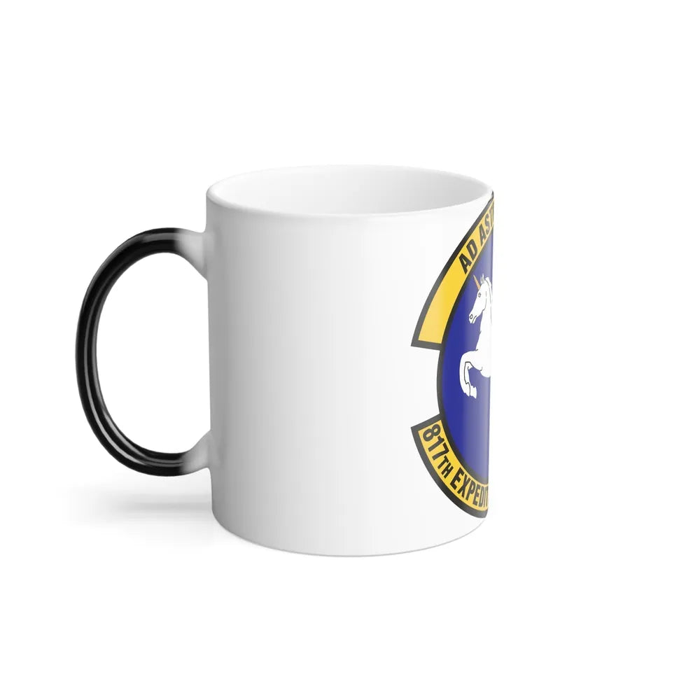 817th Expeditionary Airlift Squadron (U.S. Air Force) Color Changing Coffee Mug-Go Mug Yourself