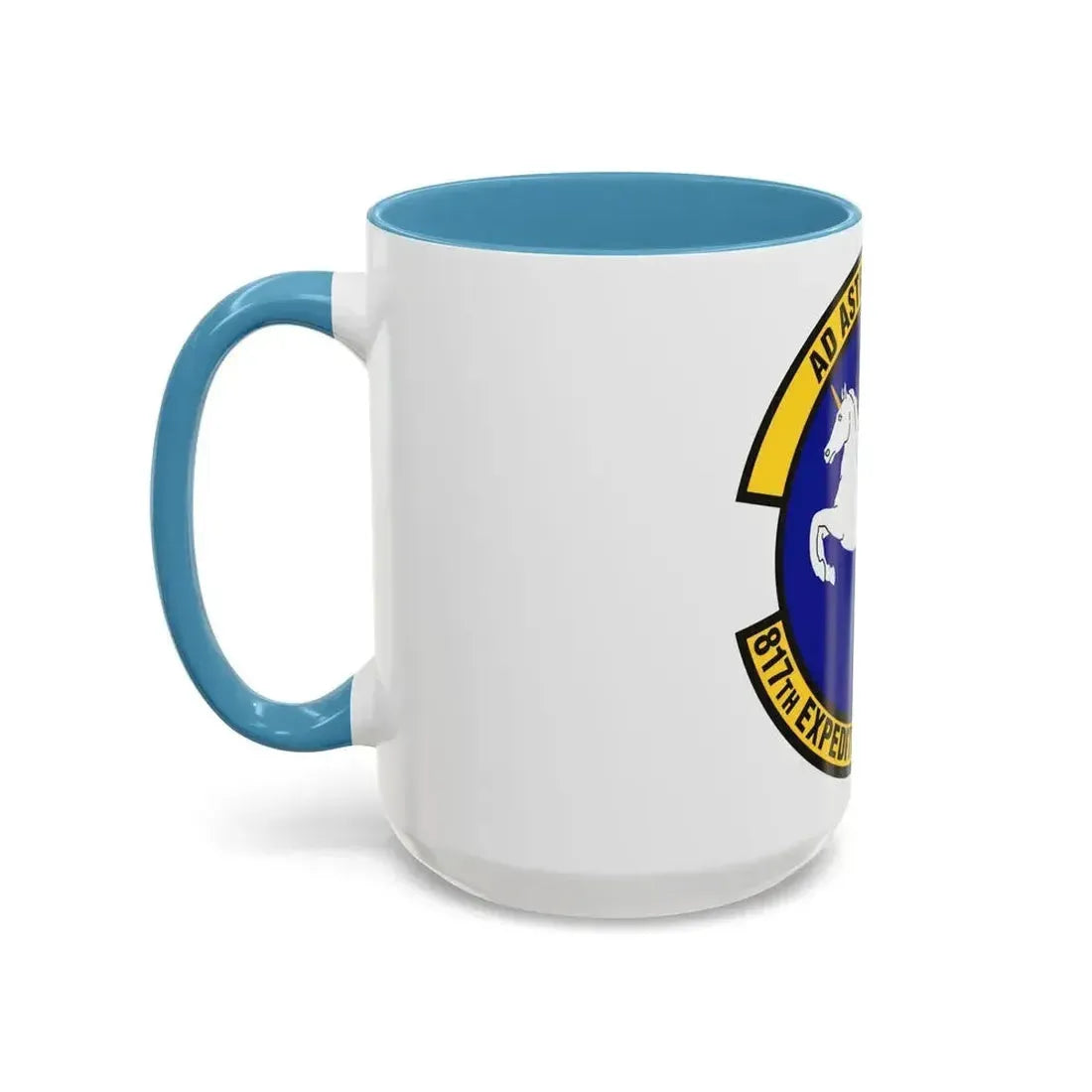 817th Expeditionary Airlift Squadron (U.S. Air Force) Accent Coffee Mug - Go Mug Yourself