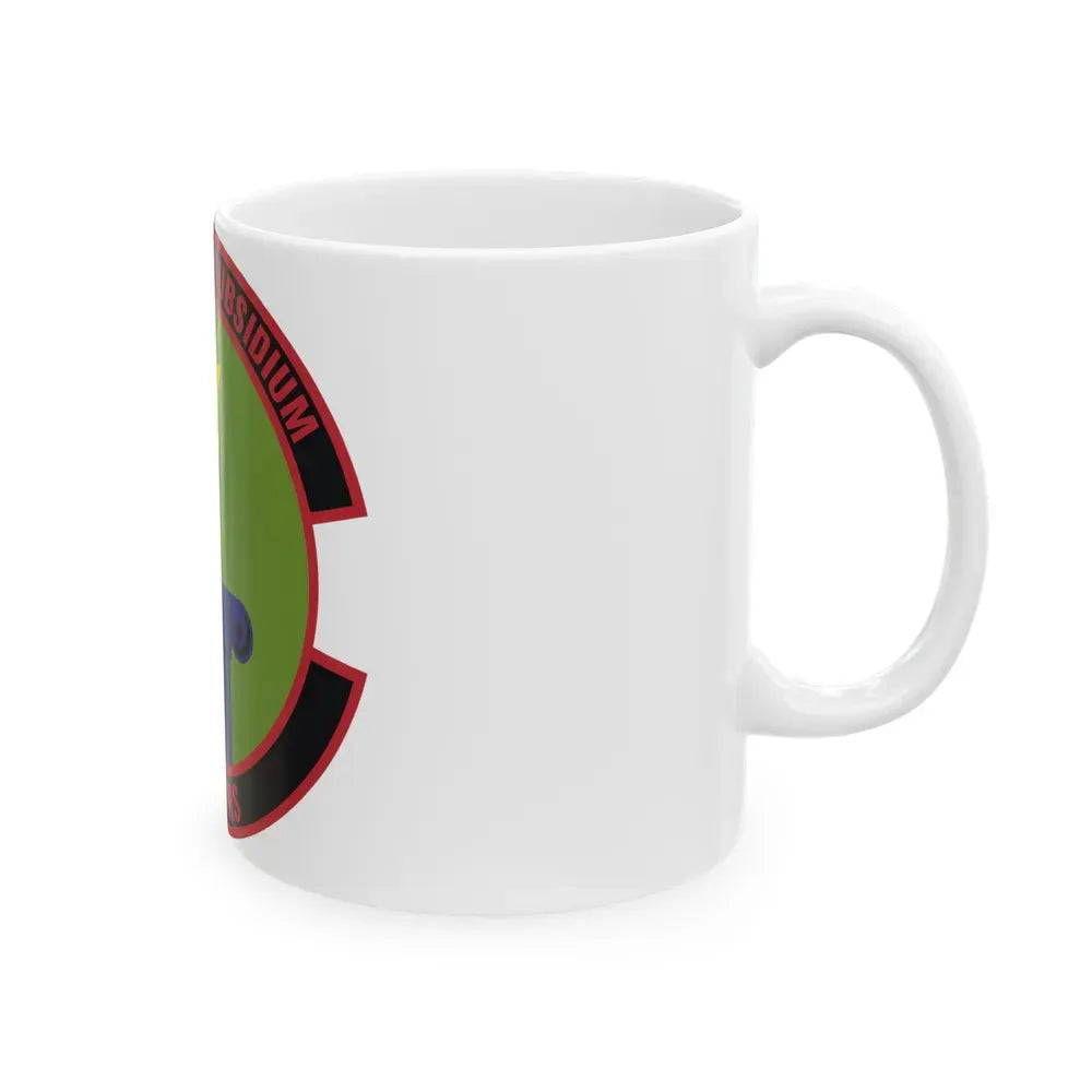 817th Global Mobility Readiness Squadron (U.S. Air Force) White Coffee Mug - Go Mug Yourself