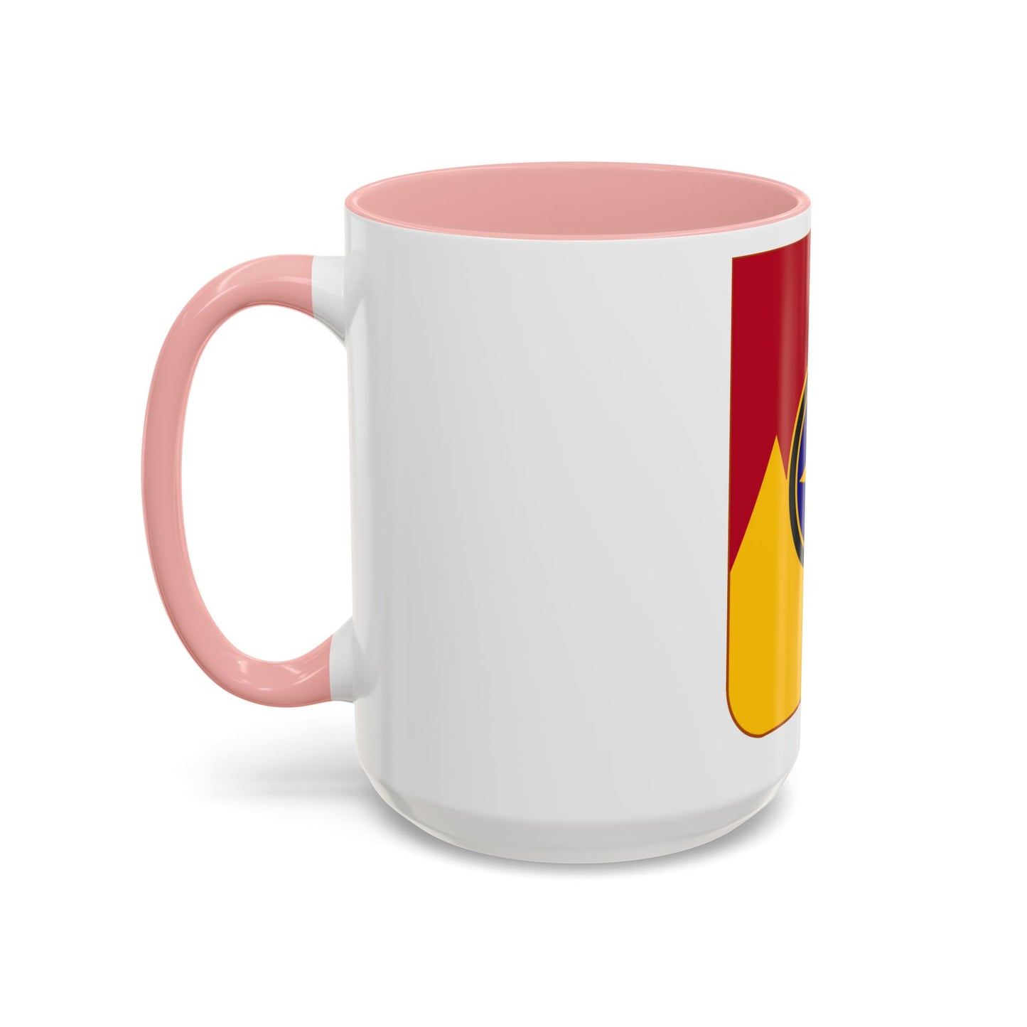 607th Armored Field Artillery Battalion v2 (U.S. Army) Accent Coffee Mug