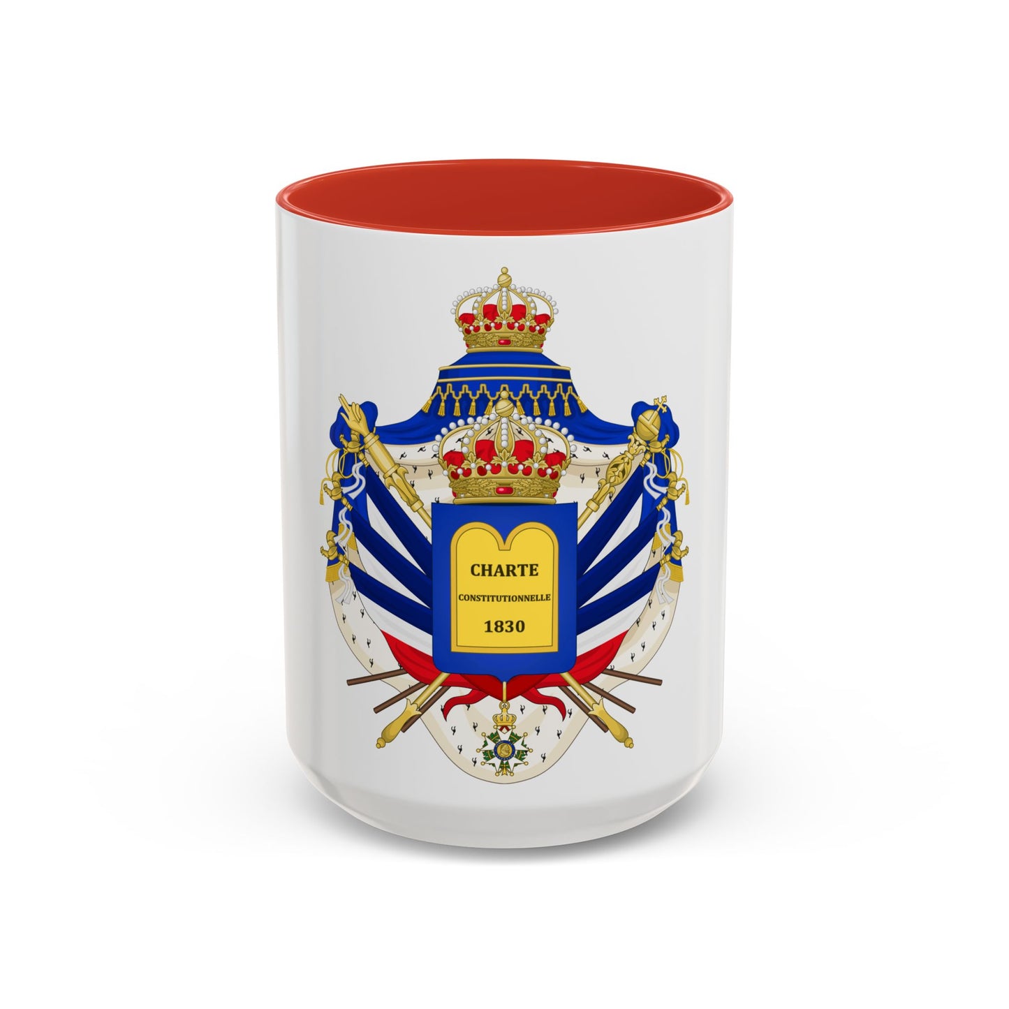 Coat of Arms of the July Monarchy (1831-48) - Accent Coffee Mug