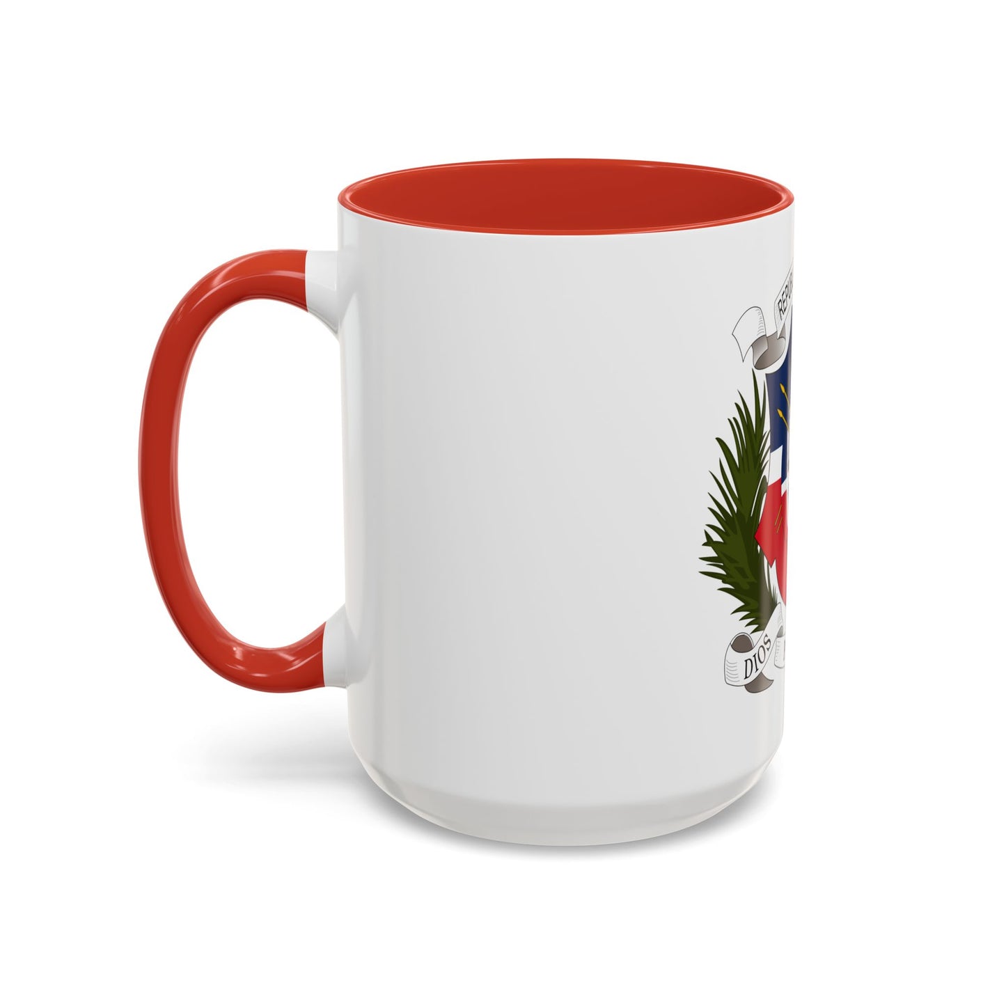 Coat of arms of the Dominican Republic (1860) - Accent Coffee Mug