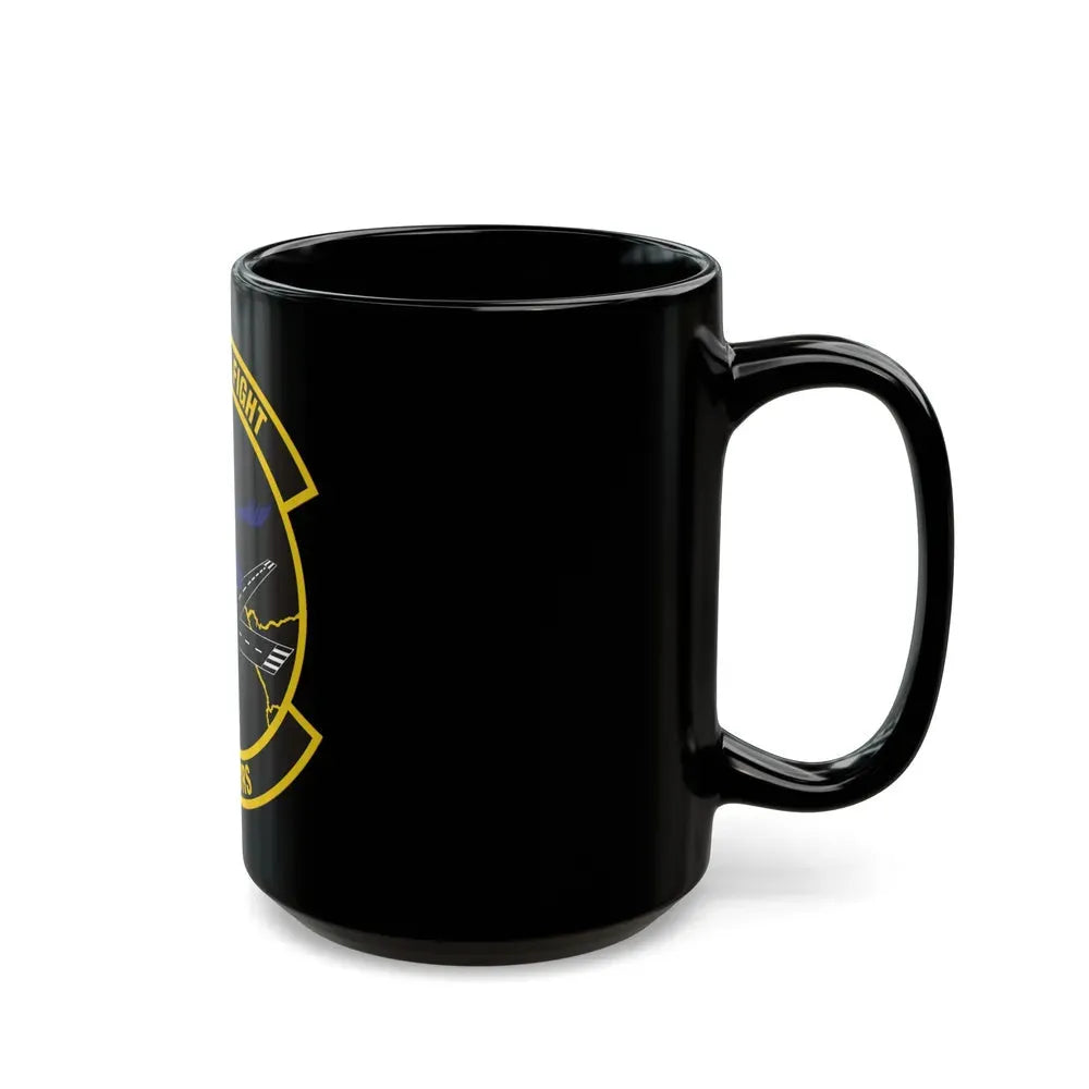 818th Global Mobility Readiness Squadron (U.S. Air Force) Black Coffee Mug - Go Mug Yourself