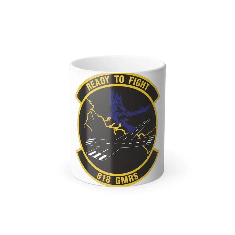 818th Global Mobility Readiness Squadron (U.S. Air Force) Color Changing Coffee Mug 11oz - Go Mug Yourself