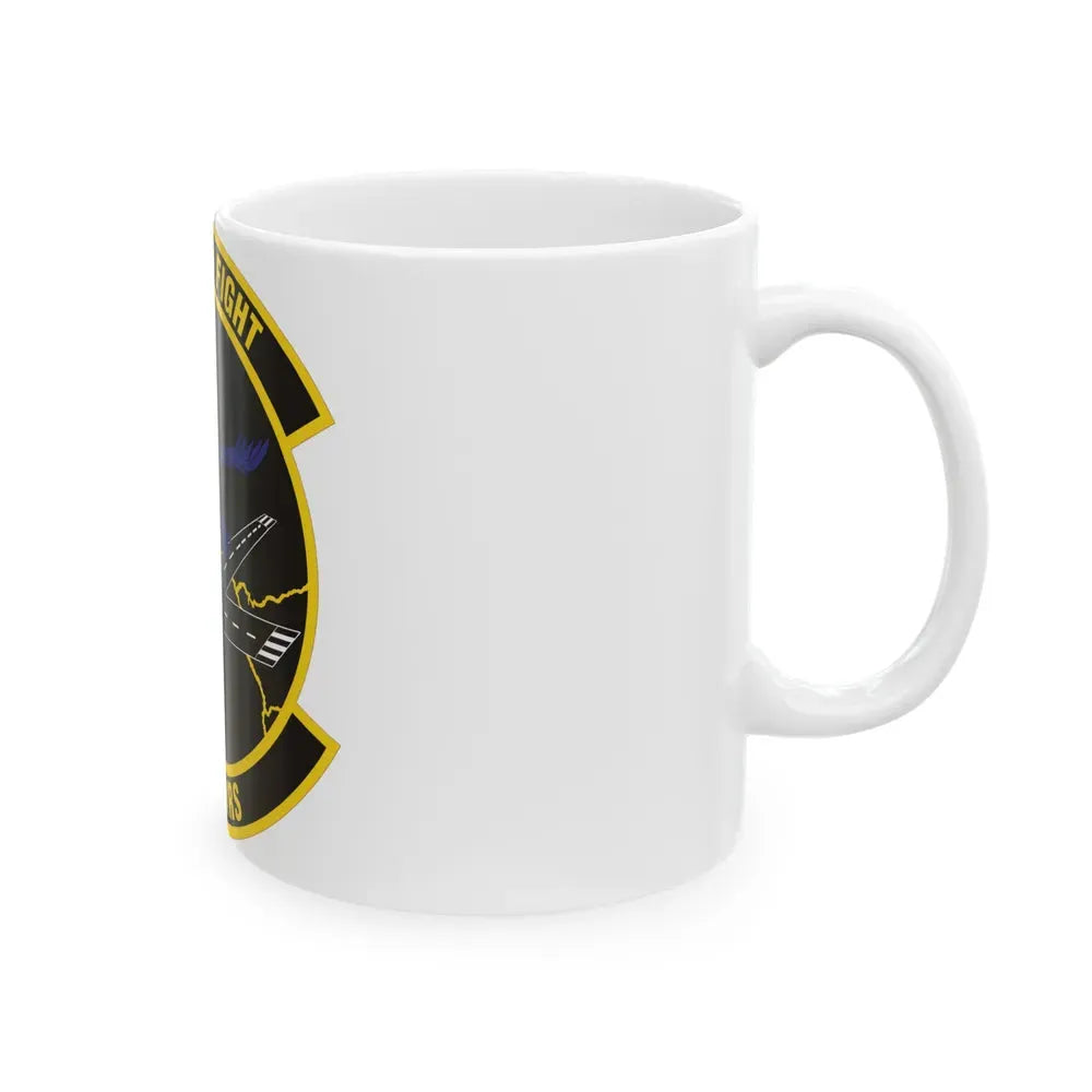 818th Global Mobility Readiness Squadron (U.S. Air Force) White Coffee Mug - Go Mug Yourself