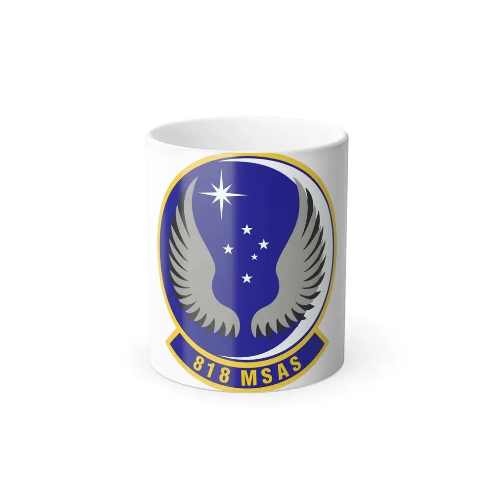 818th Mobility Support Advisory Squadron (U.S. Air Force) Color Changing Coffee Mug 11oz - Go Mug Yourself