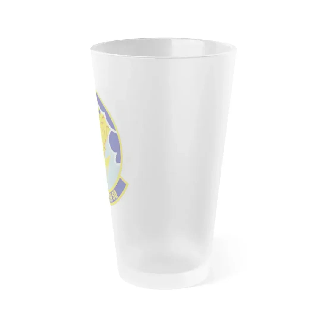 81st Fighter Squadron (U.S. Air Force) Frosted Pint Glass 16oz - Go Mug Yourself