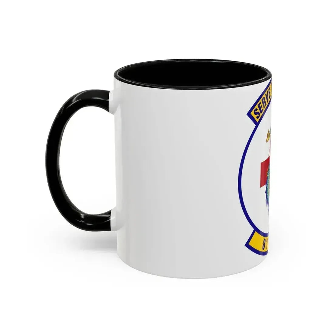 81st Medical Support Squadron (U.S. Air Force) Accent Coffee Mug - Go Mug Yourself