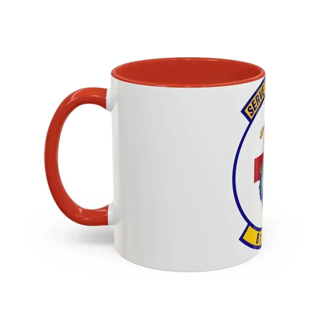 81st Medical Support Squadron (U.S. Air Force) Accent Coffee Mug - Go Mug Yourself