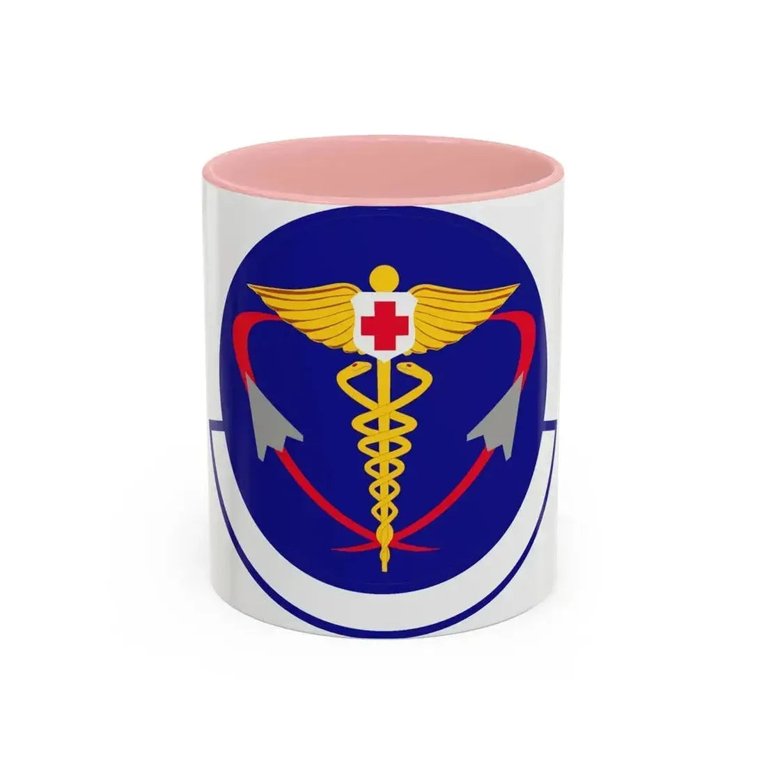 82 Operational Medical Readiness Squadron AETC (U.S. Air Force) Accent Coffee Mug 11oz Pink - Go Mug Yourself