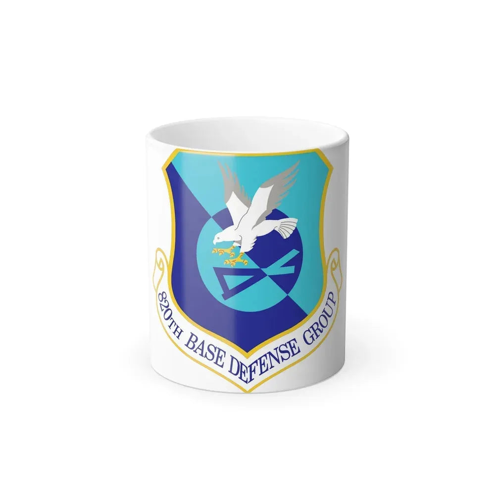 820th Base Defense Group (U.S. Air Force) Color Changing Coffee Mug 11oz - Go Mug Yourself