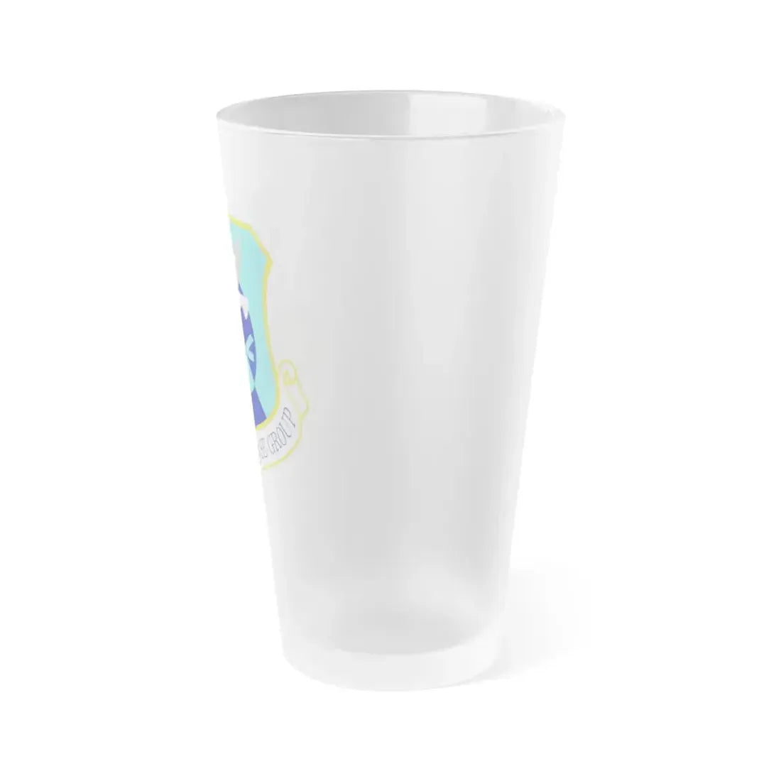 820th Base Defense Group (U.S. Air Force) Frosted Pint Glass 16oz - Go Mug Yourself