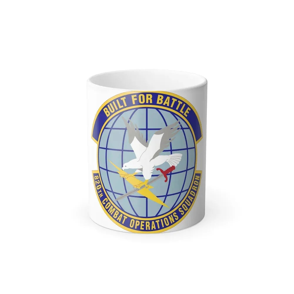 820th Combat Operations Squadron (U.S. Air Force) Color Changing Coffee Mug 11oz - Go Mug Yourself