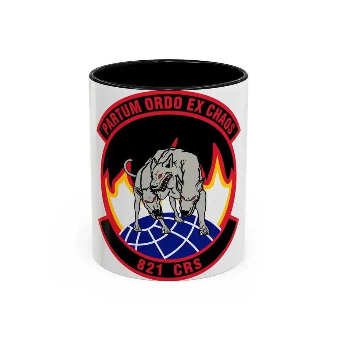 821 Contingency Response Sq AMC (U.S. Air Force) Accent Coffee Mug - Go Mug Yourself