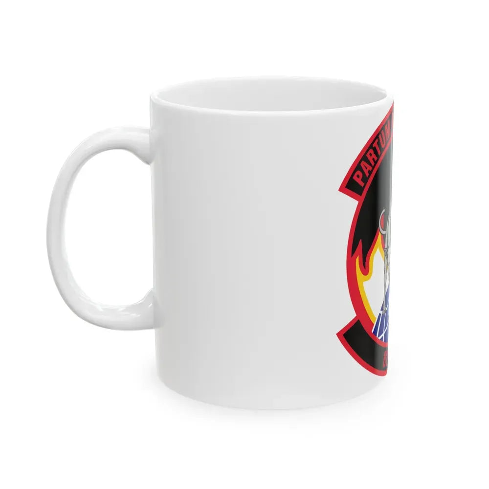 821 Contingency Response Sq AMC (U.S. Air Force) White Coffee Mug - Go Mug Yourself