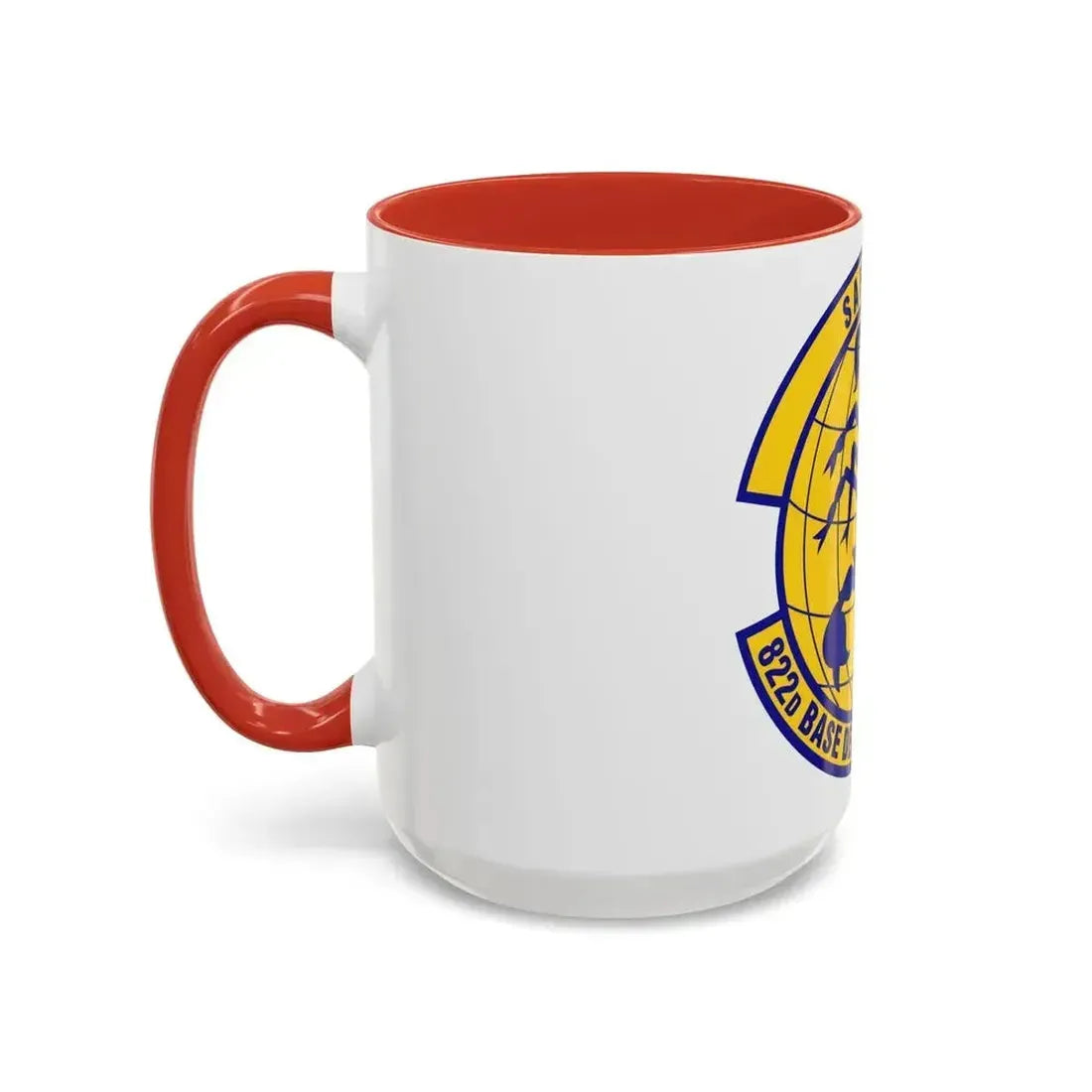 822 Base Defense Squadron ACC (U.S. Air Force) Accent Coffee Mug - Go Mug Yourself