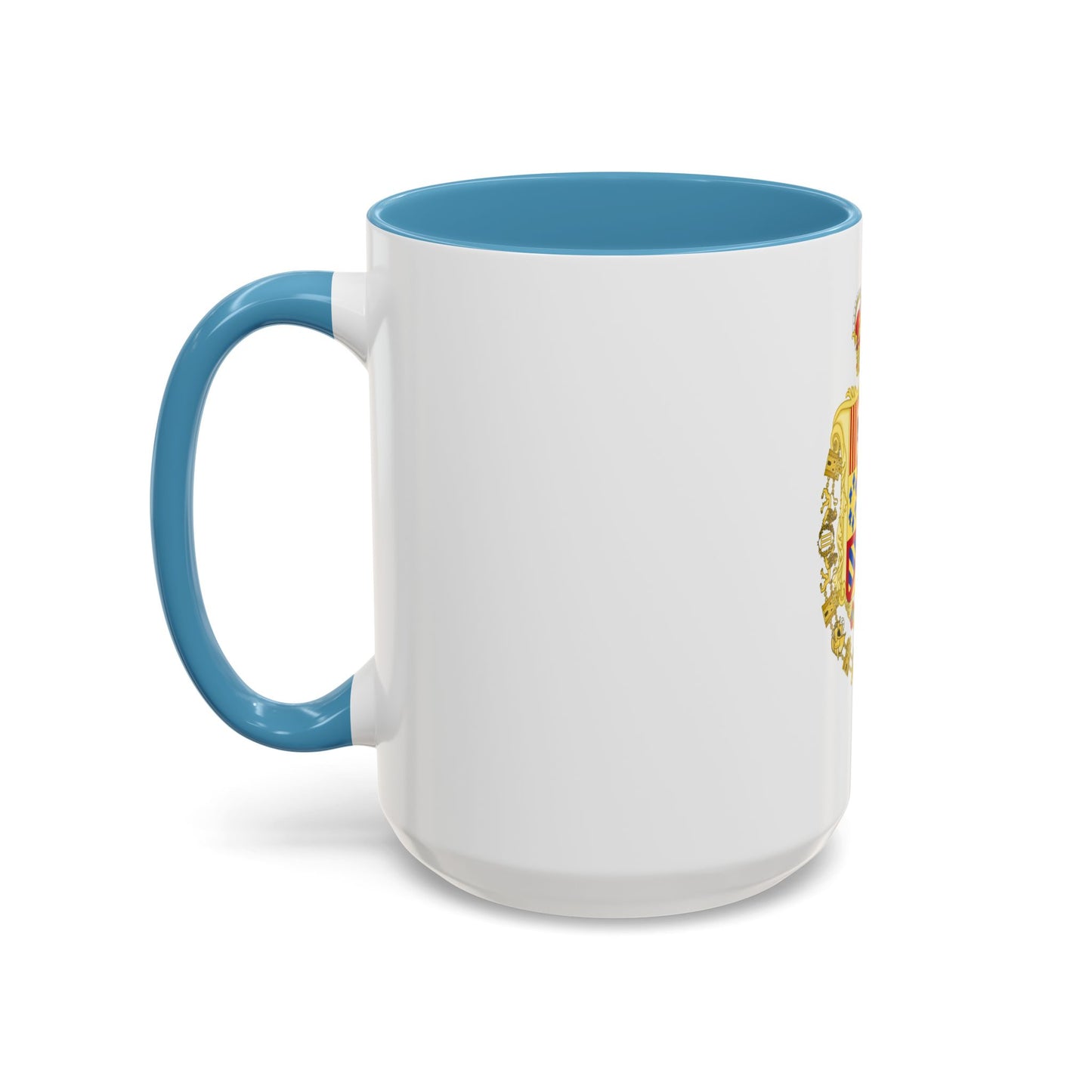 Royal Greater Coat of Arms of Spain (1761-1868 and 1874-1931) - Accent Coffee Mug