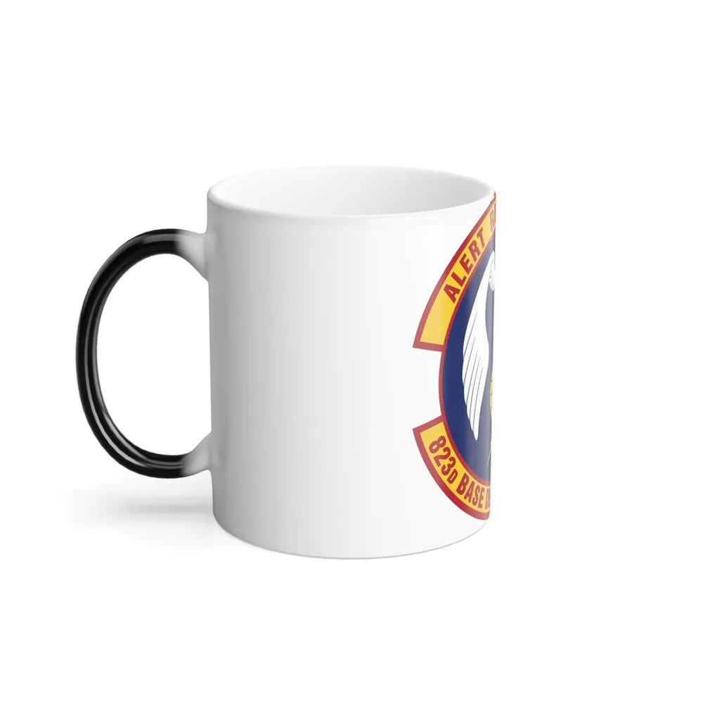 823 Base Defense Squadron ACC (U.S. Air Force) Color Changing Coffee Mug-Go Mug Yourself