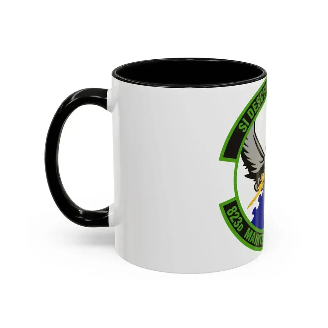 823 Maintenance Squadron (U.S. Air Force) Accent Coffee Mug - Go Mug Yourself