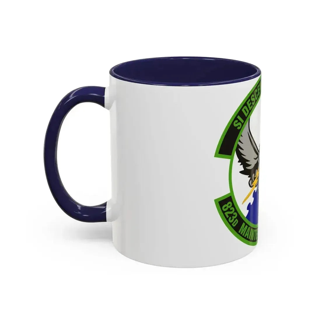823 Maintenance Squadron (U.S. Air Force) Accent Coffee Mug - Go Mug Yourself