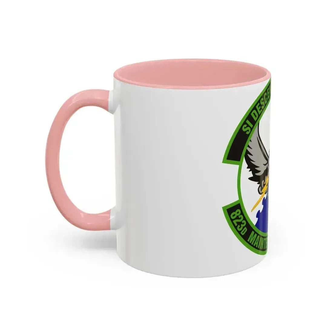 823 Maintenance Squadron (U.S. Air Force) Accent Coffee Mug - Go Mug Yourself