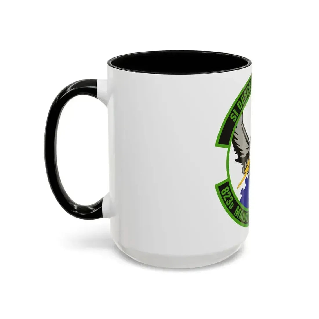 823 Maintenance Squadron (U.S. Air Force) Accent Coffee Mug - Go Mug Yourself