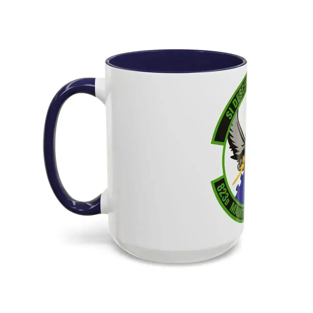 823 Maintenance Squadron (U.S. Air Force) Accent Coffee Mug - Go Mug Yourself