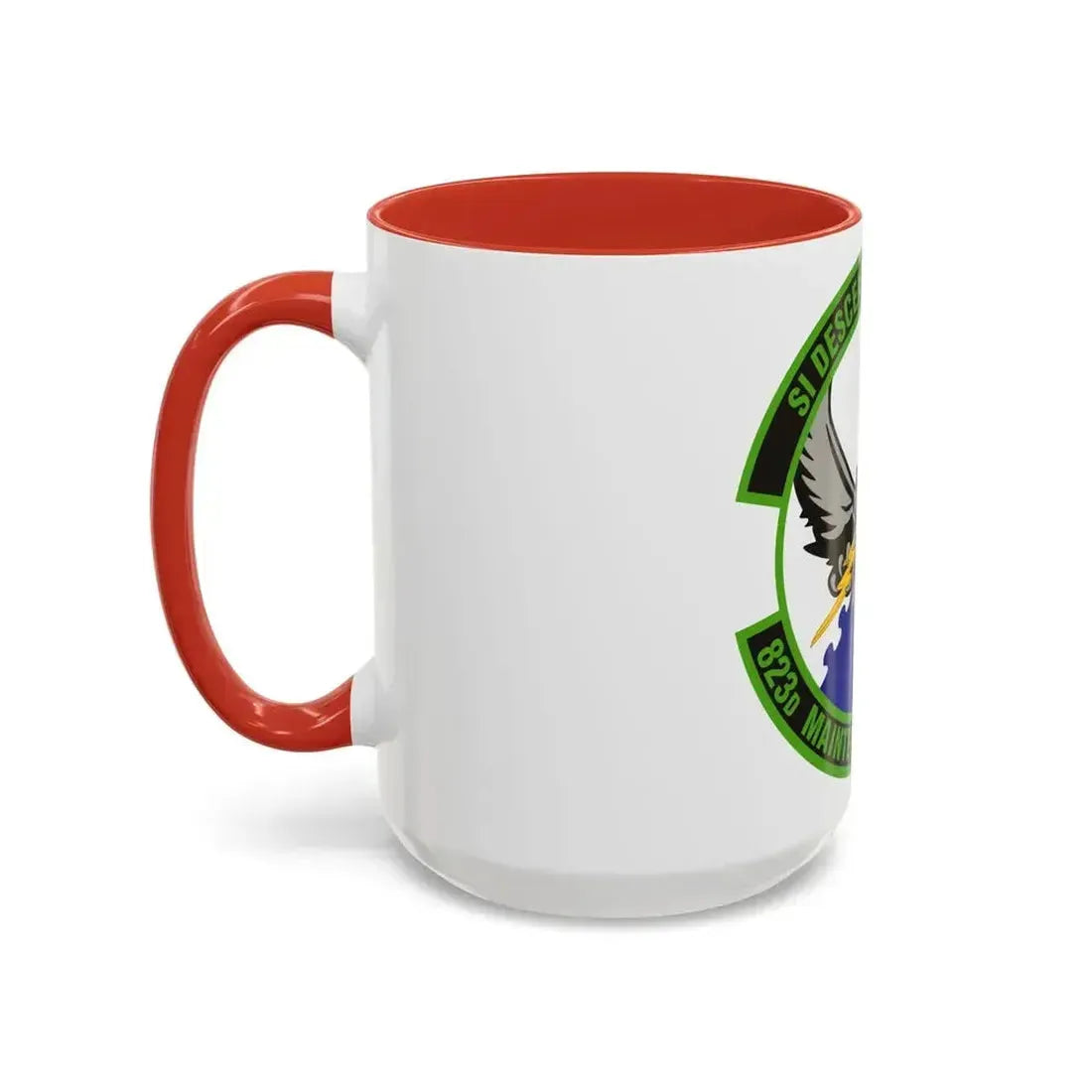 823 Maintenance Squadron (U.S. Air Force) Accent Coffee Mug - Go Mug Yourself