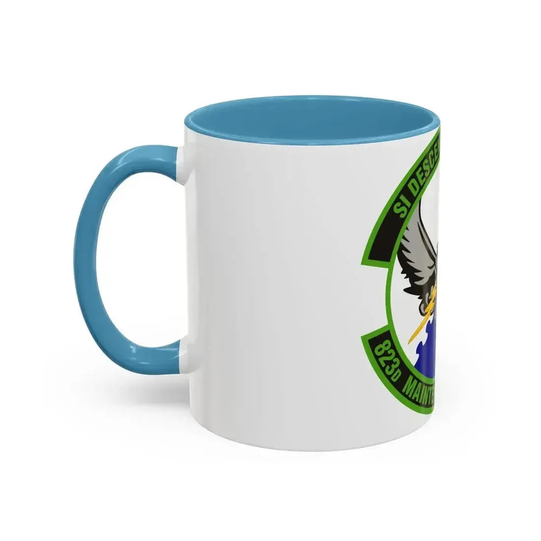 823 Maintenance Squadron (U.S. Air Force) Accent Coffee Mug - Go Mug Yourself