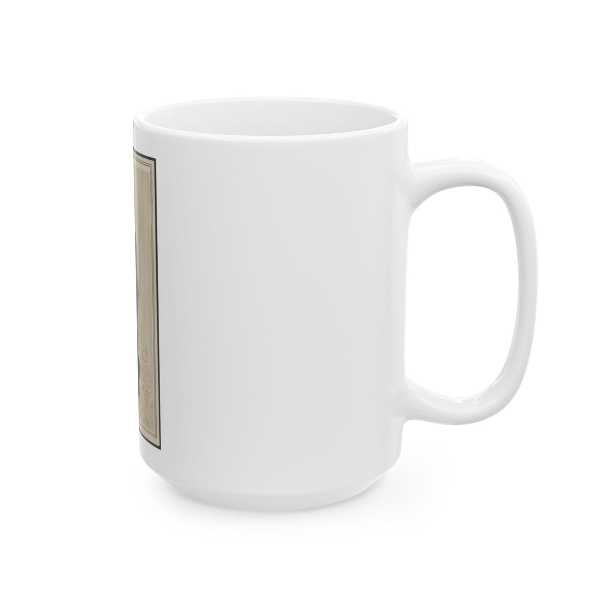 Unidentified Man With Hat (U.S. Civil War) White Coffee Mug