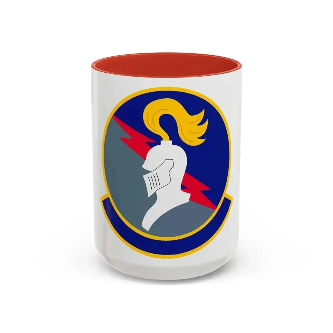824 Base Defense Squadron ACC (U.S. Air Force) Accent Coffee Mug 15oz Red - Go Mug Yourself