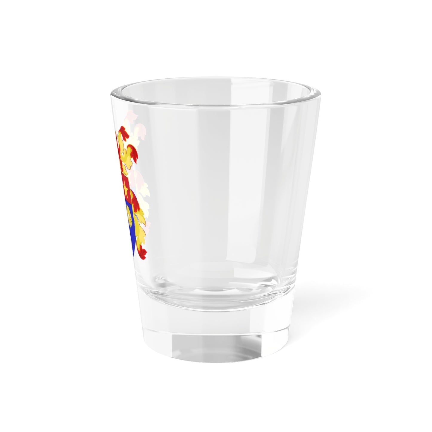 Coat of Arms of Jean-Baptiste Le Moyne de Bienville (United States) (Coat of Arms) Shot Glass 1.5oz