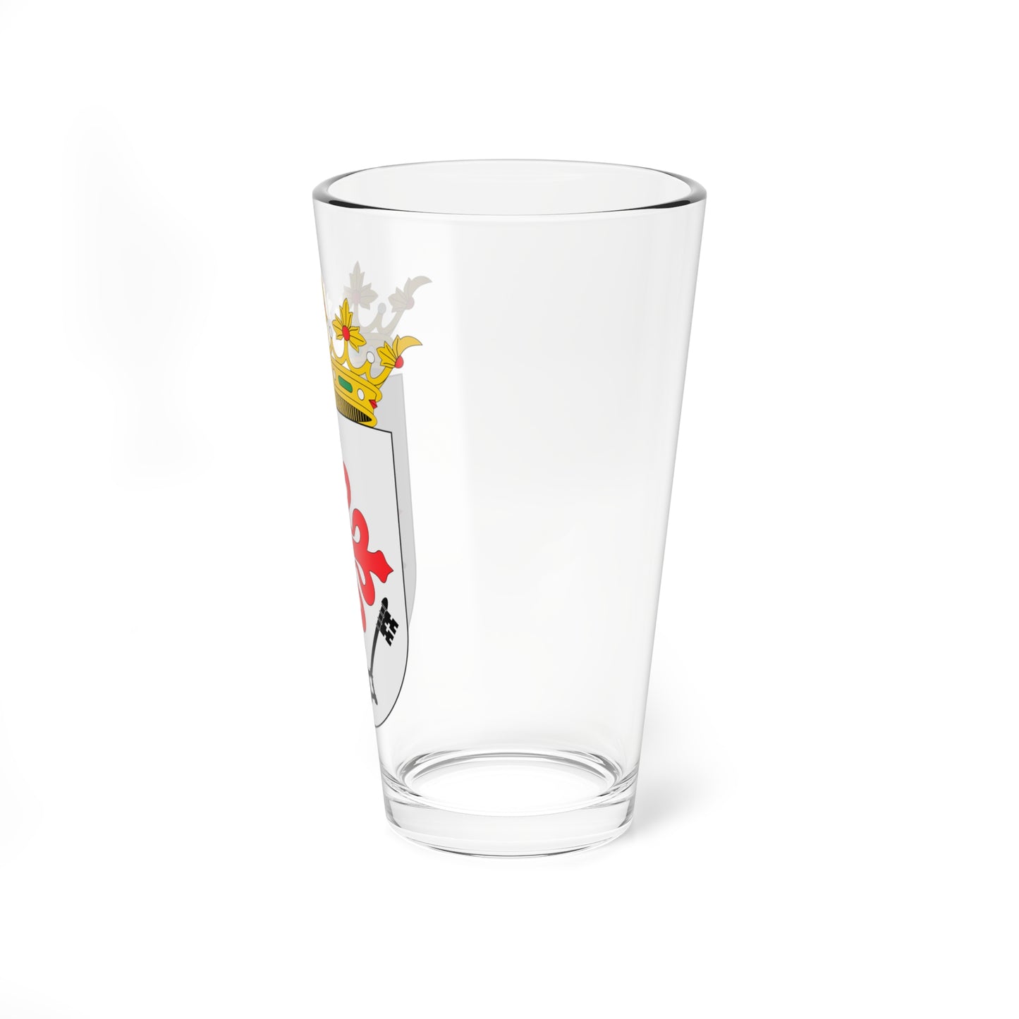 Escudo de Aldea del Rey Ciudad Real (Spain) (Coat of Arms) Pint Glass 16oz