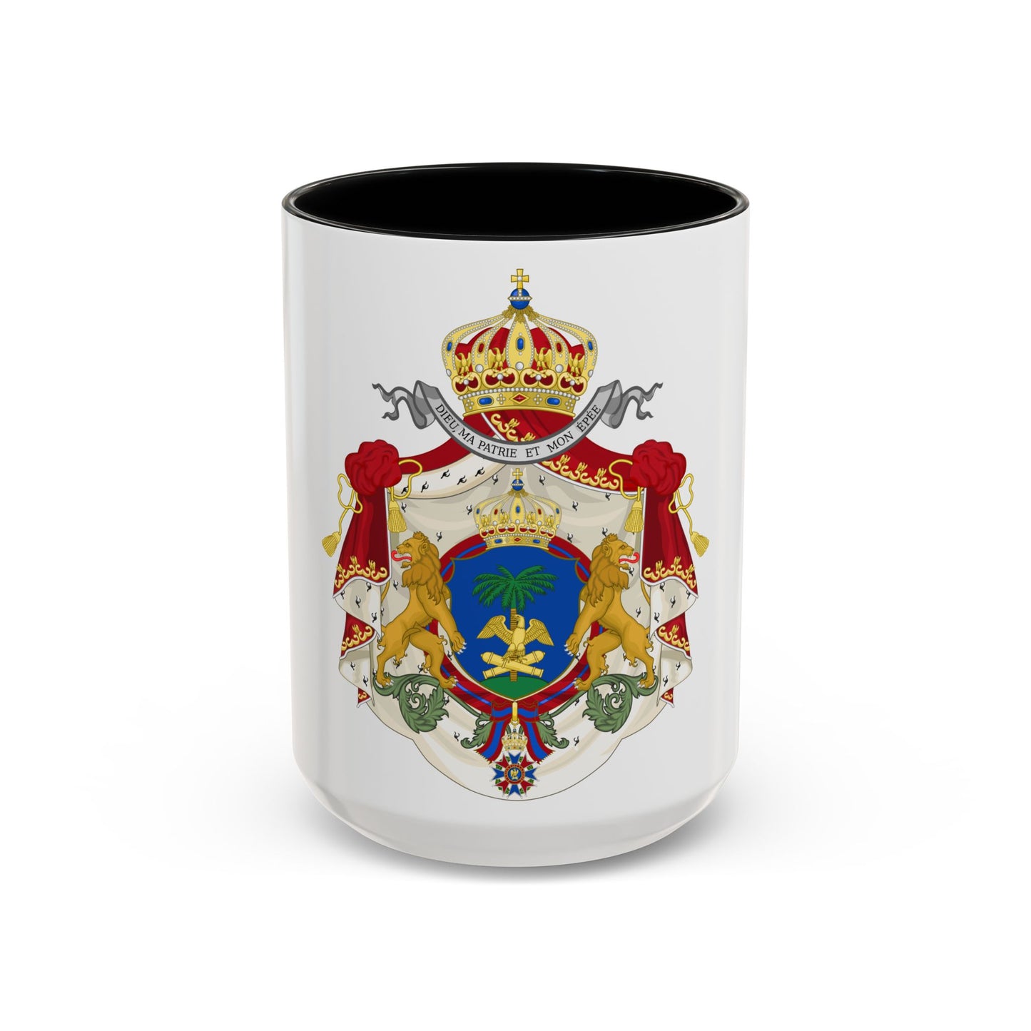Imperial Coat of Arms of Haiti (1849-1859) - Accent Coffee Mug