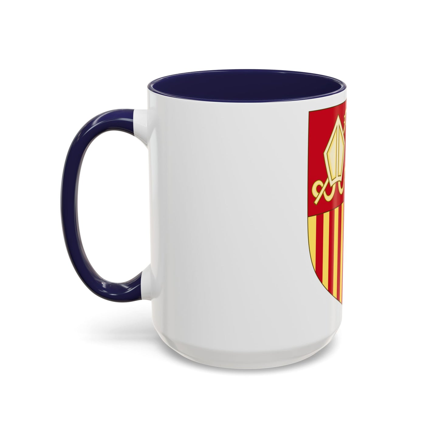 Coat of arms of Andorra (Before 16th Century) - Accent Coffee Mug