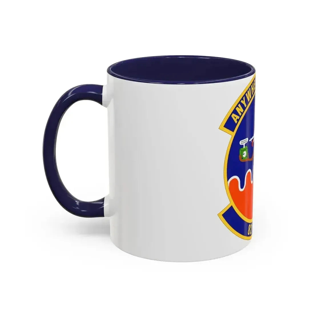 82d Expeditionary Air Support Operations Squadron (U.S. Air Force) Accent Coffee Mug - Go Mug Yourself