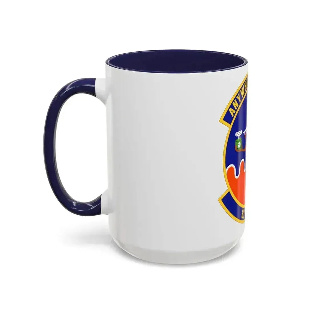 82d Expeditionary Air Support Operations Squadron (U.S. Air Force) Accent Coffee Mug - Go Mug Yourself
